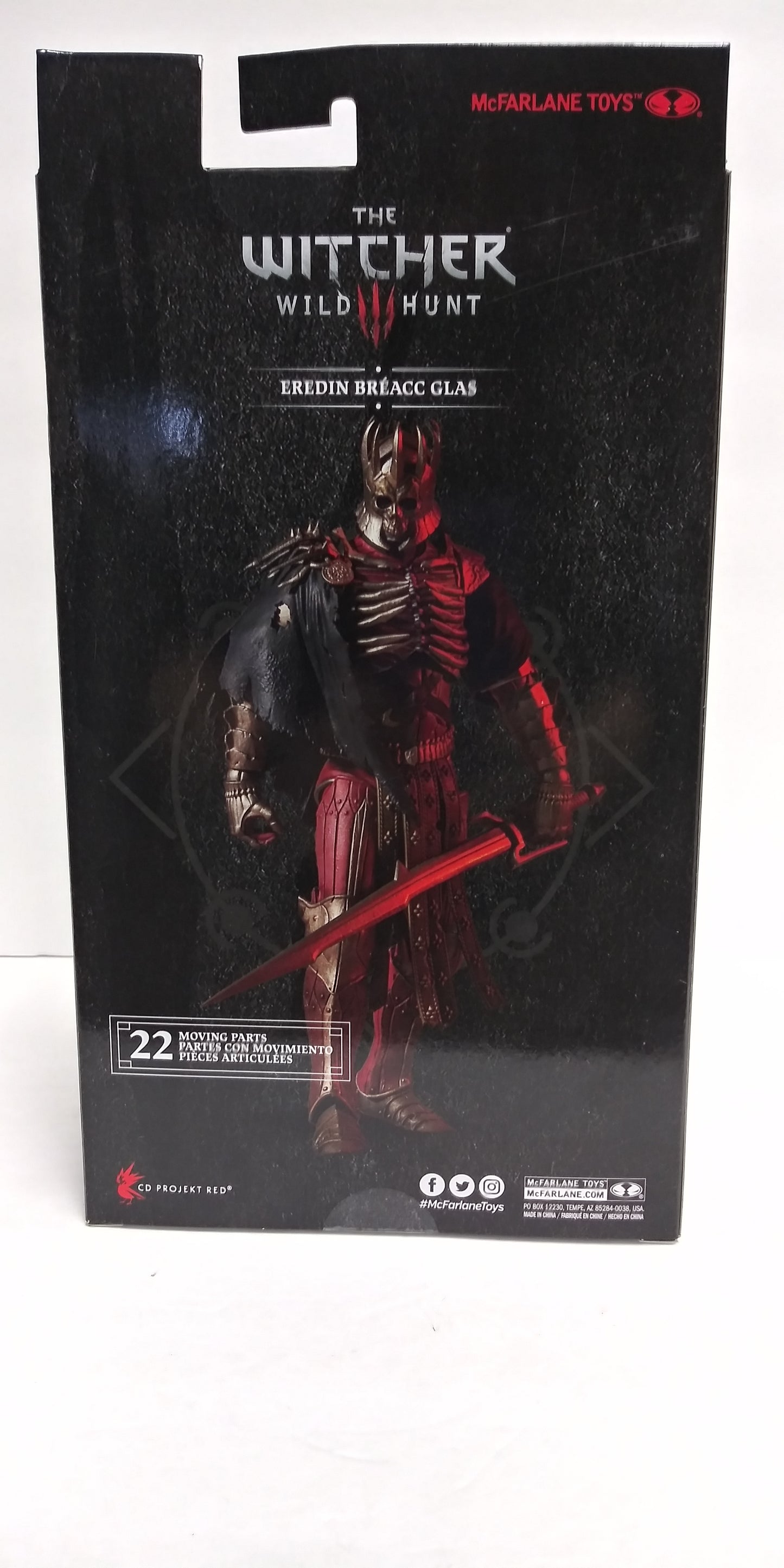 The Witcher 3: Wild Hunt Eredin Breacc Glas Action Figure BY MCFARLANE TOYS
