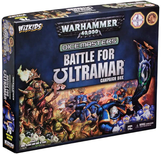 WizKids Warhammer 40,000 Dice Masters: Battle for Ultramar Campaign Box curbside or in store pick up