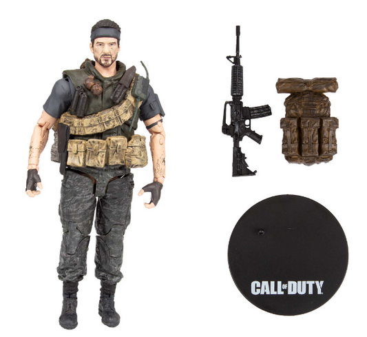 Call of Duty 2: Black Ops Frank Woods 7in Action Figure