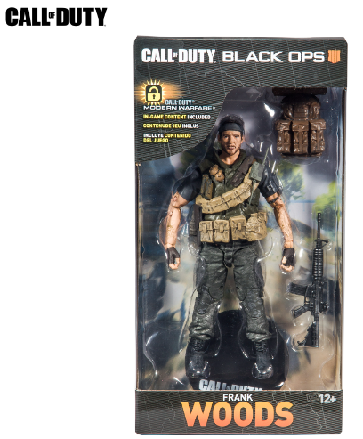 Call of Duty 2: Black Ops Frank Woods 7in Action Figure