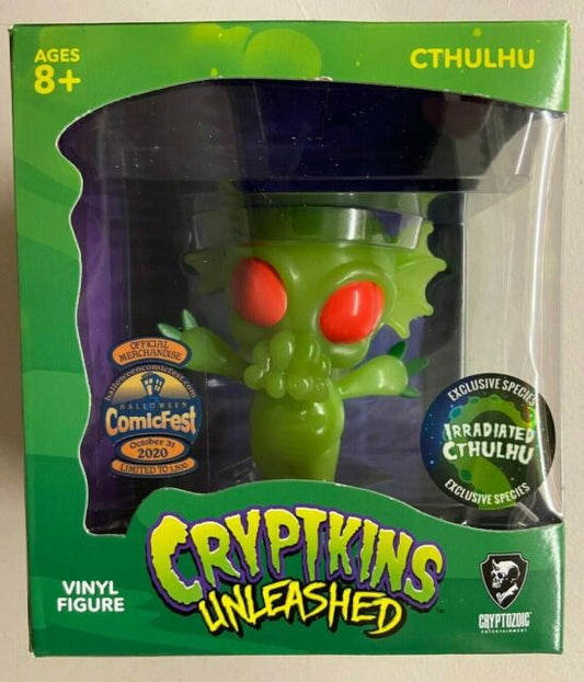 Cryptkins Unleashed Cthulhu Glow-in-the-Dark 5-Inch Vinyl Figure Halloween Comic Fest 2020 Previews Exclusive