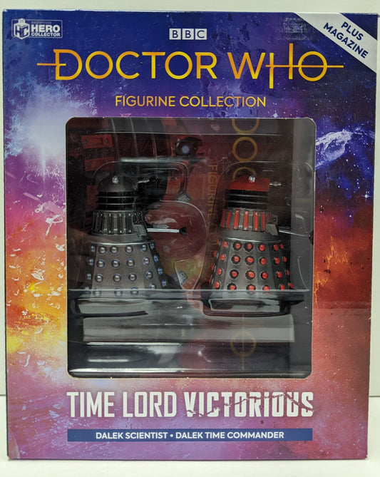 DOCTOR WHO TIME LORD VICTORIOUS DALEK & TIME COMMANDER
